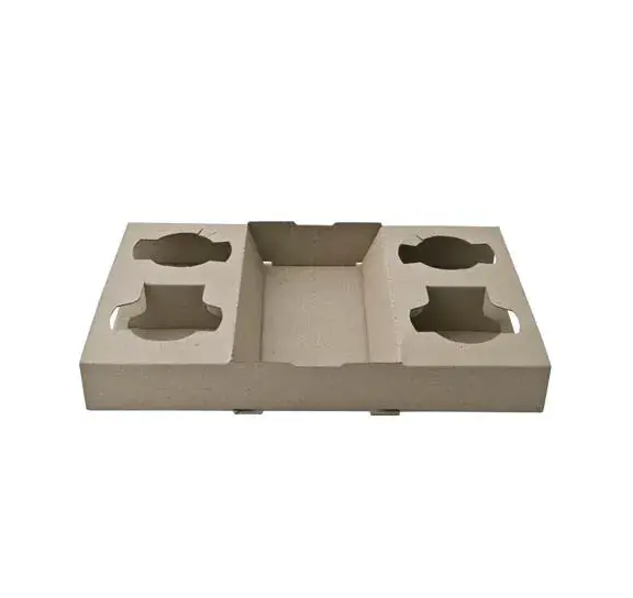 4 Cup Drink Trays – 100 Pack for Cafés & Takeaway Service