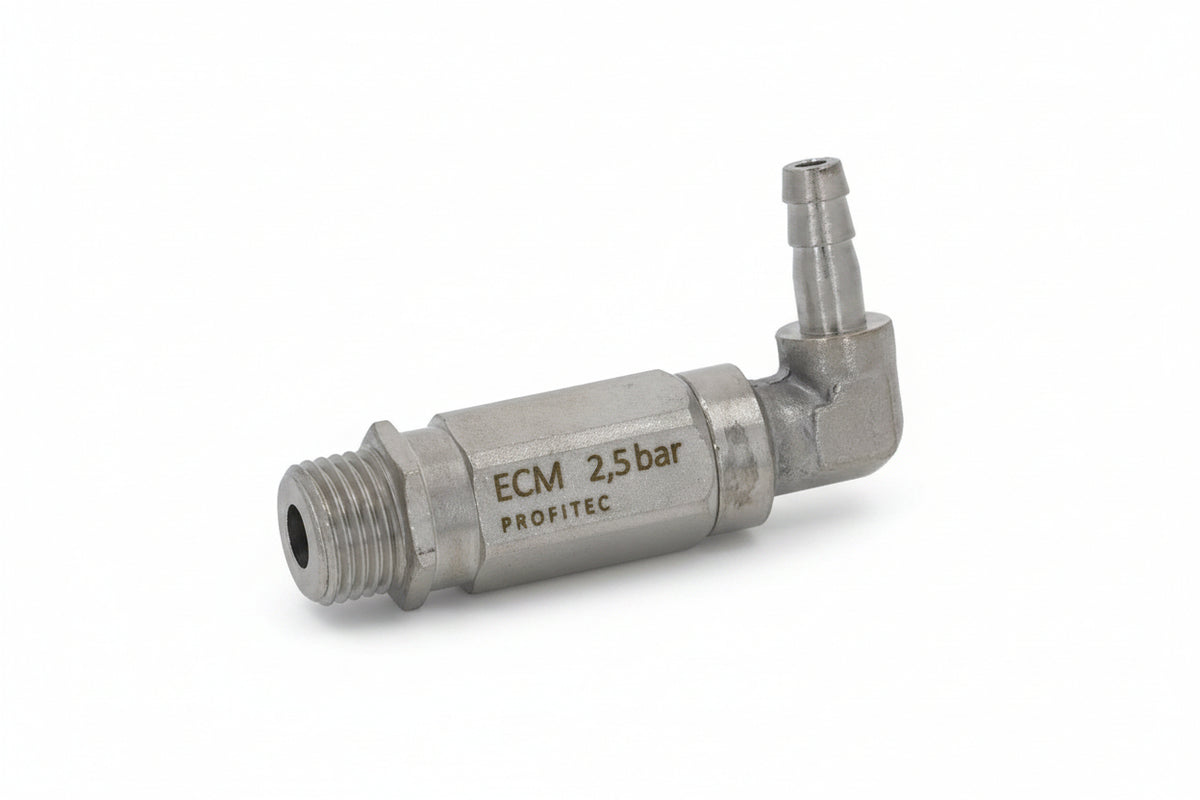 ECM and Profitec Boiler Safety Valve – 2.5 Bar, 1/4" (P2661)