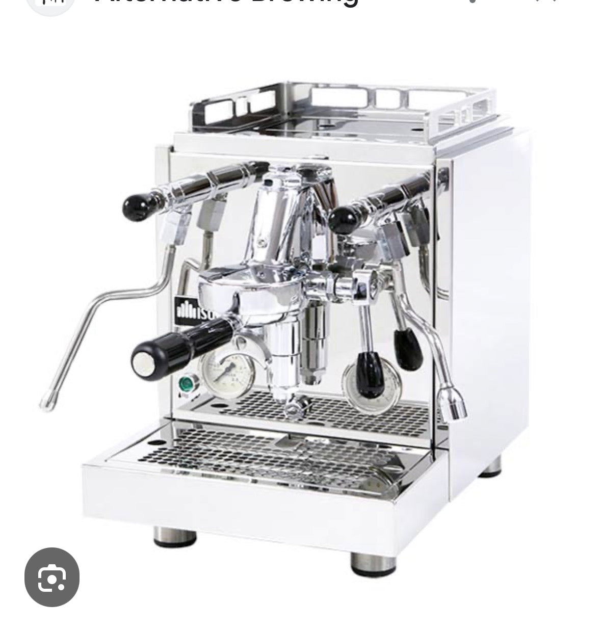 Isomac Coffee machine lever tap
