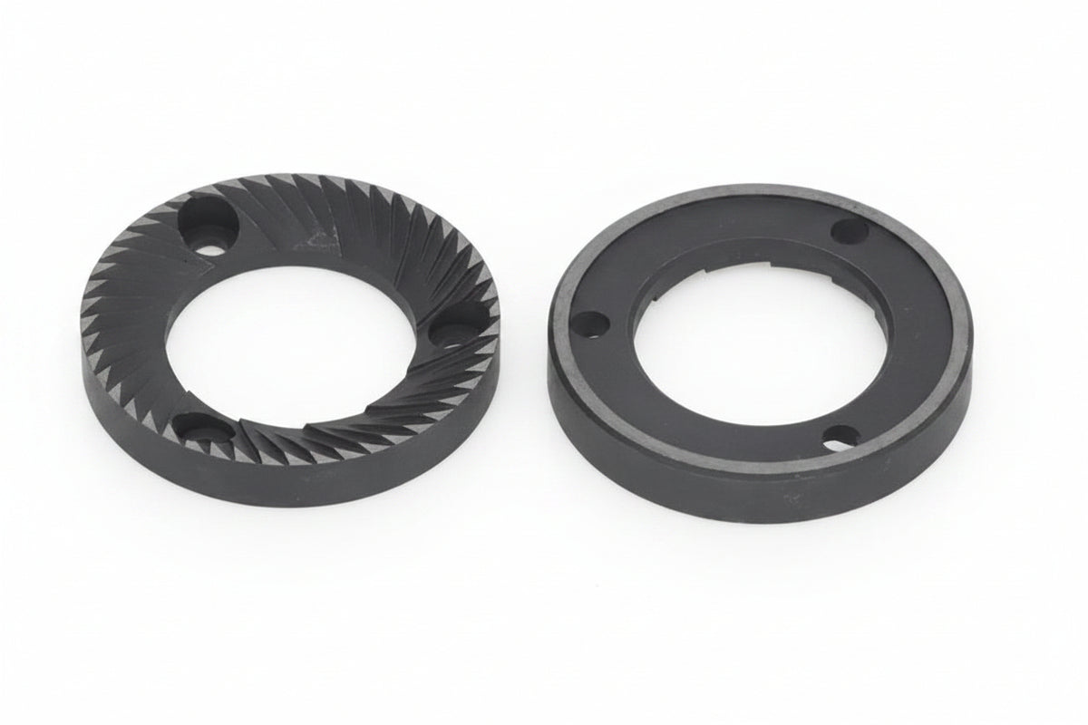 Rocket Faustino 50mm flat grinding burr set — pair of replacement burrs for Faustino and Faustino 3.1 coffee grinders"