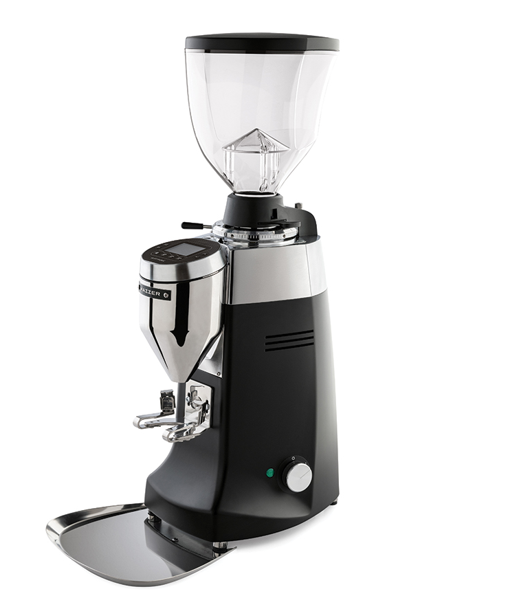 MAZZER ROBUR S ELECTRONIC COFFEE GRINDER: MATTE BLACK