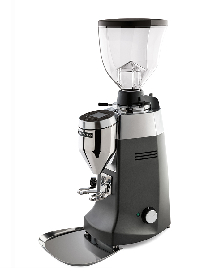 MAZZER ROBUR S ELECTRONIC COFFEE GRINDER: MATTE BLACK