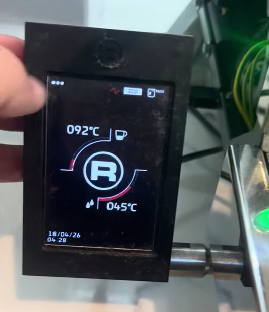 Rocket R Cinquantotto Coffee Machine Menu Setting