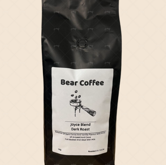 Bear Coffee Joyce Blend Dark Roasted 1kg