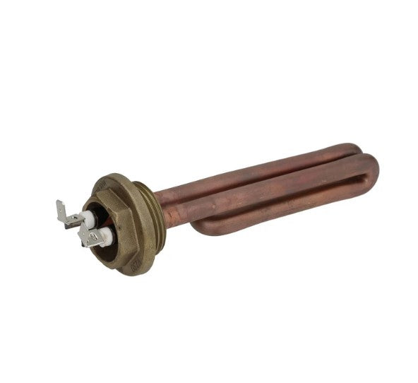 La Scala Butterfly C-0520 heating element with looped metal tubes, threaded base and two electrical terminals.”