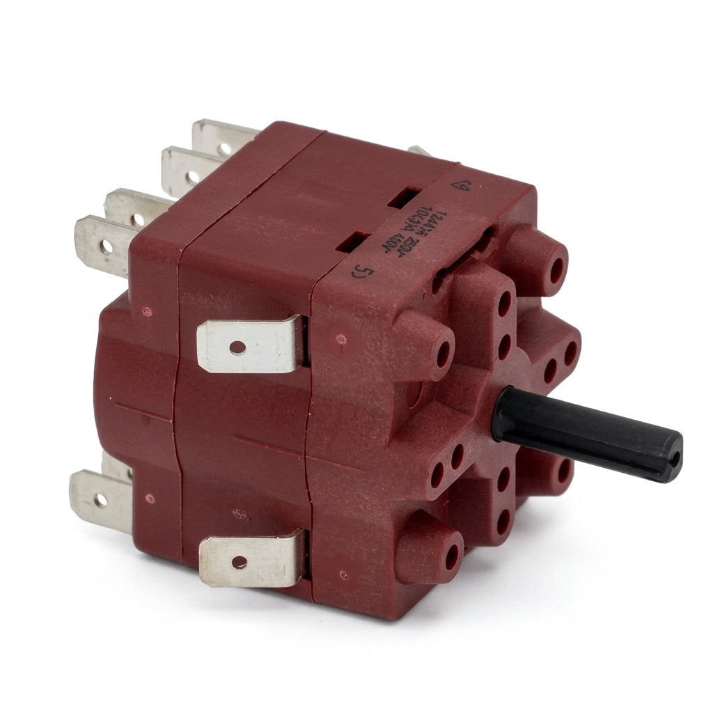 Coffee Machine Power Selector Switch 0–2 – 16A 250V for Futurmat & Gaggia