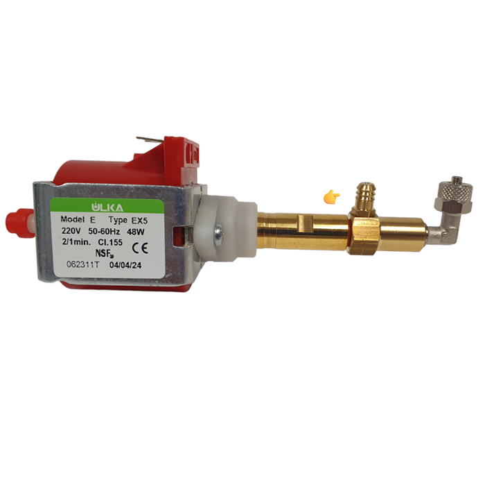 Vibration S2 Pump Valve Brass - Genuine Replacement Part for Espresso Machines