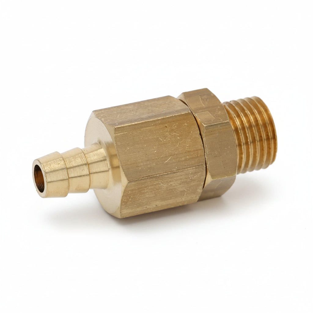 ECM and Profitec Anti-Vacuum Valve with Drain – 1/4" x 1/4" Male (P2561)