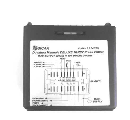 ECM Giotto Water Level Auto-Fill Regulator 230V – GICAR 9.9.04.76G (ECM C190003924)