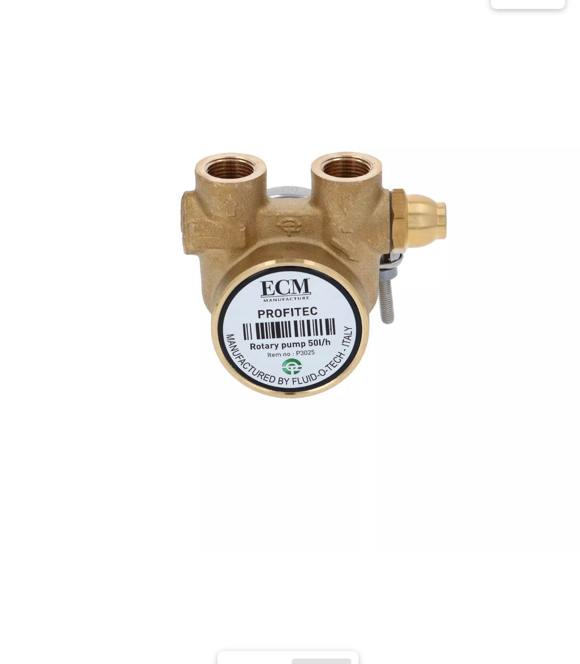 ECM / Profitec Rotary Pump – Fluid-O-Tech 50L/h Short Neck (P3025)