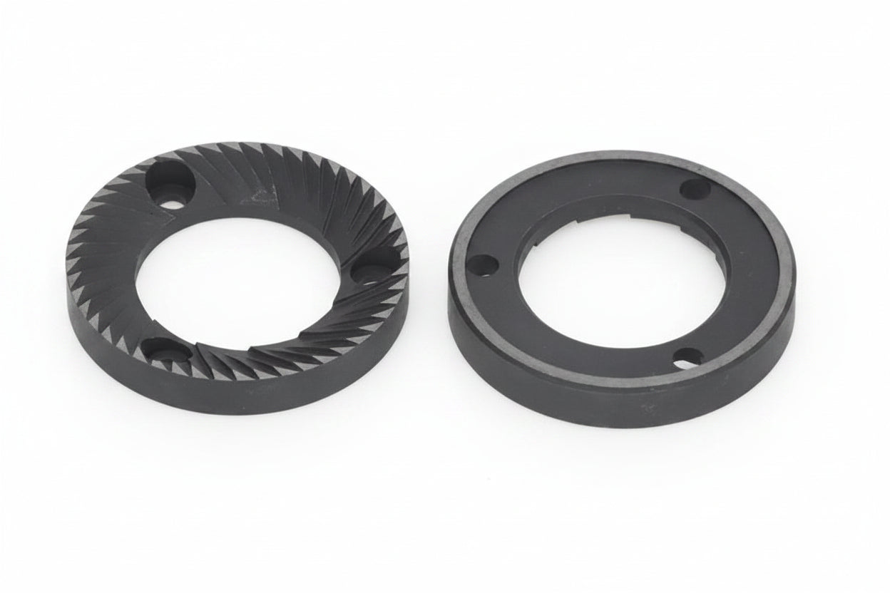 Rocket Faustino 50mm flat grinding burr set — pair of replacement burrs for Faustino and Faustino 3.1 coffee grinders"