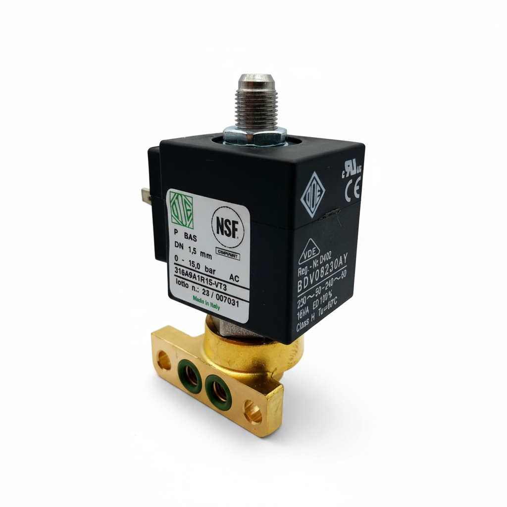 La Marzocco Group 3-Way Solenoid Valve 230V – GB5, FB80 & Linea PB (B.2.004/01)