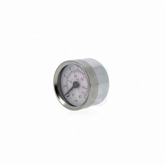 Elba 969 coffee machine group pressure gauge 40mm 0-16 bar M6 chrome